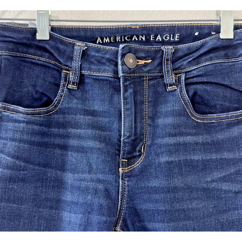 American Eagle Next Level Stretch Jeans Size 8 Trending Sydney Sweeney Popular